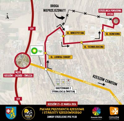 grafika przedstawiająca mapę dojazdu